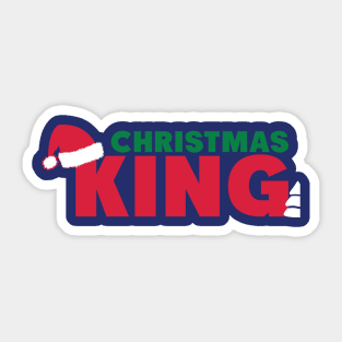 Xmas King Sticker